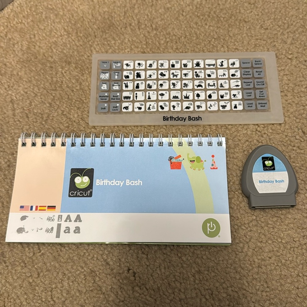 Cricut Cartridge- Birthday Bash
Used a few times, like new!
